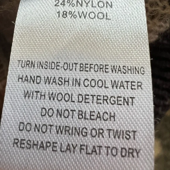 Patchwork Floral Cropped Sweater Neutral Boho Cottagecore Crewneck Small - Picture 4 of 5